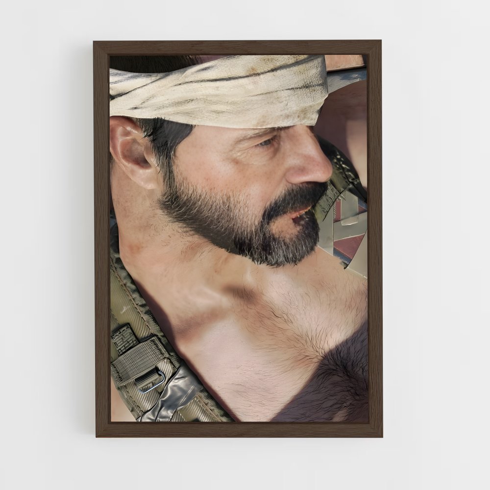 Poster Frank le Barbu – affiche Call of Duty (vue 5)